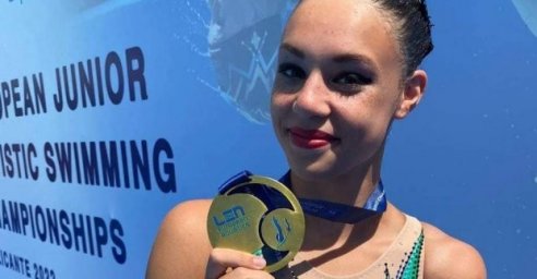 
Харьковская синхронистка завоевала еще одно «золото» чемпионата Европы
