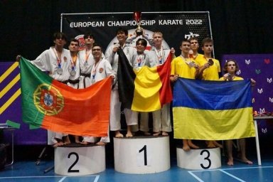 
Харьковчане стали призерами чемпионата Европы по шотокан карате-до SKIF
