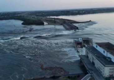 
Каховскую ГЭС уничтожили полностью, восстановлению она не подлежит, &ndash; Укрэнерго
