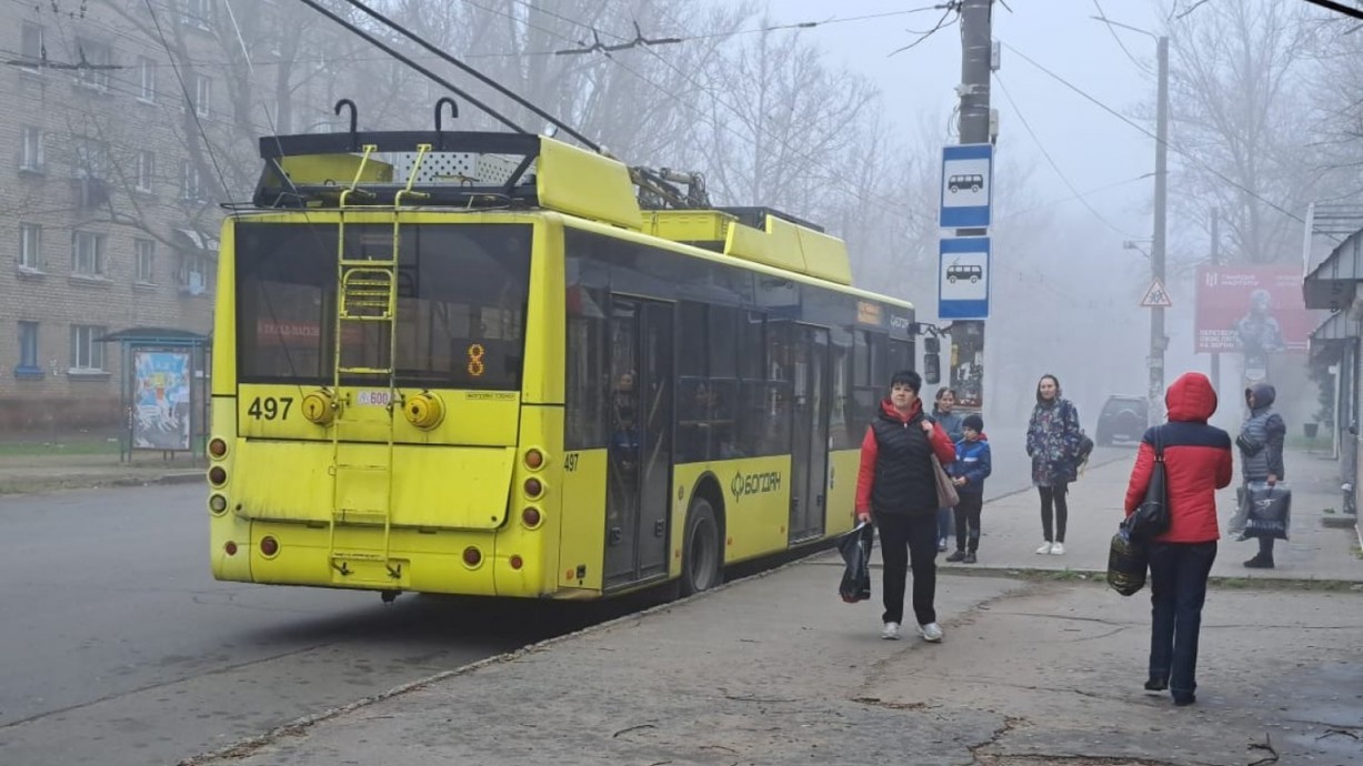 В Херсоне ввели бесплатный проезд в троллейбусах