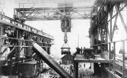 Юзовский металлургический завод. Шихтовый пролёт