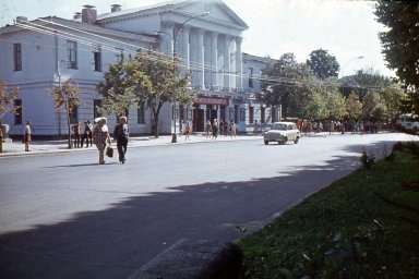 Полтава В центре города, 1970-е годы.