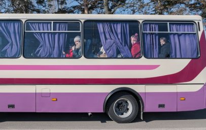 Из освобожденных сел Херсонской области в Кривой Рог будет курсировать бесплатный автобус