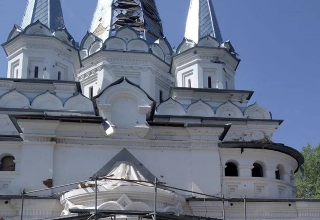 Донбасс: Святогорская лавра. Начало июля 2022