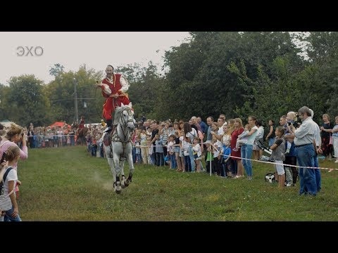 Праздник с украинским конем в Житомире- Full HD - Видео
