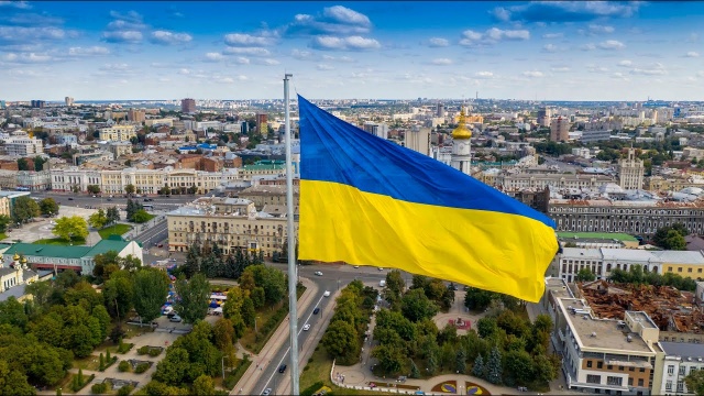 В Харькове установили самый высокий Государственный Флаг в Европе