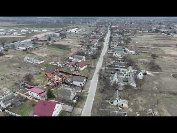 Макаров Киевская область разрушения 05.04.2022 Аэрооблет часть 4