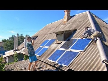 Бюджетная мощная Солнечная Электростанция из доступных элементов своими руками