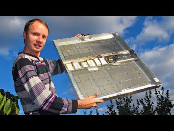 Компактная Солнечная Электростанция на 220 вольт своими руками