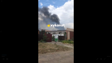 Пожары на Червоном в Константиновке 9 июля 2022 года