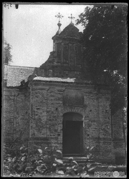 Западный фасадхрама. Фото первой половины 20 века