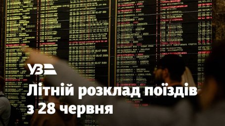 Укрзализныця запускает летний график: новые поезда, больше рейсов в Карпаты и более быстрые маршруты по Украине