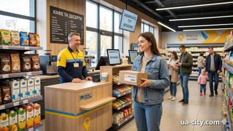 &laquo;Укрпошта&raquo; відкриє понад 1000 нових пунктів видачі посилок у магазинах, кафе та на АЗС