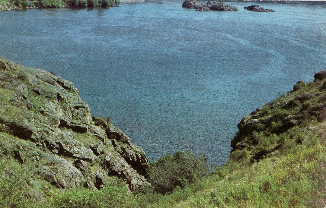 Балка Сечевые ворота на острове Хортица