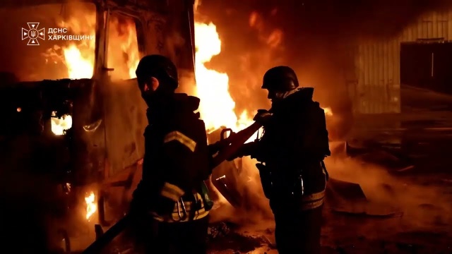 #Харків: наслідки російської атаки БпЛА у Холодногірському районі