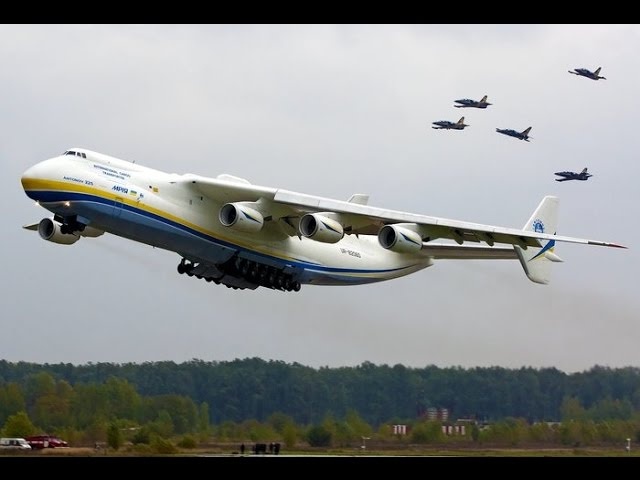 Український літак Ан-225 "МРІЯ" (Ukrainian plane "Mriya")