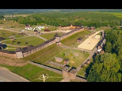 Замки Украины - Парк Киевская Русь. 4К (Castles of Ukraine - Park Kyiv Rus)