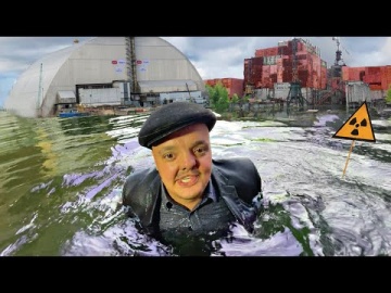 Что будет если ИСКУПАТЬСЯ под Чернобыльским Реактором Ищем ГОРЯЧИЕ ЧАСТИЧКИ в Припяти