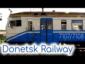 Електричка та Хюндай | Донецька залізниця | ER2T and Hyundai HRCS2 | Donetsk Railway