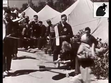 Видеоролик 1939 года: Всесоюзные соревнования по авиамоделизму