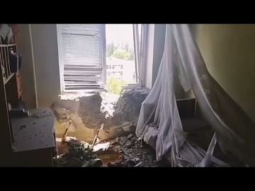 Снаряд от Урагана залетел в квартиру