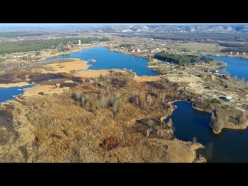 Природа Донецкой области 4К - Голубые озера, Меловая флора, Озерное (Ильичевка), Лиманский район