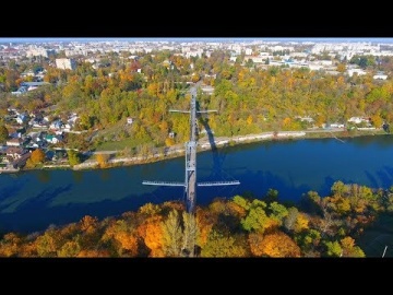 Города Украины - Житомир Осенний парк 4К. (Cities of Ukraine - Zhitomir Autumn Park)